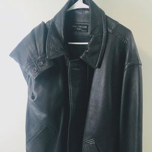 Marco Pierguidi Italian Leather Motorcycle Jacket